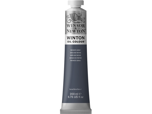 Oil paint Winton Oil Colour - Winsor & Newton - payne's grey, 200 ml