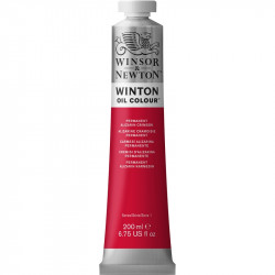 Farba olejna Winton Oil Colour - Winsor & Newton - permanent alizarin crimson, 200 ml