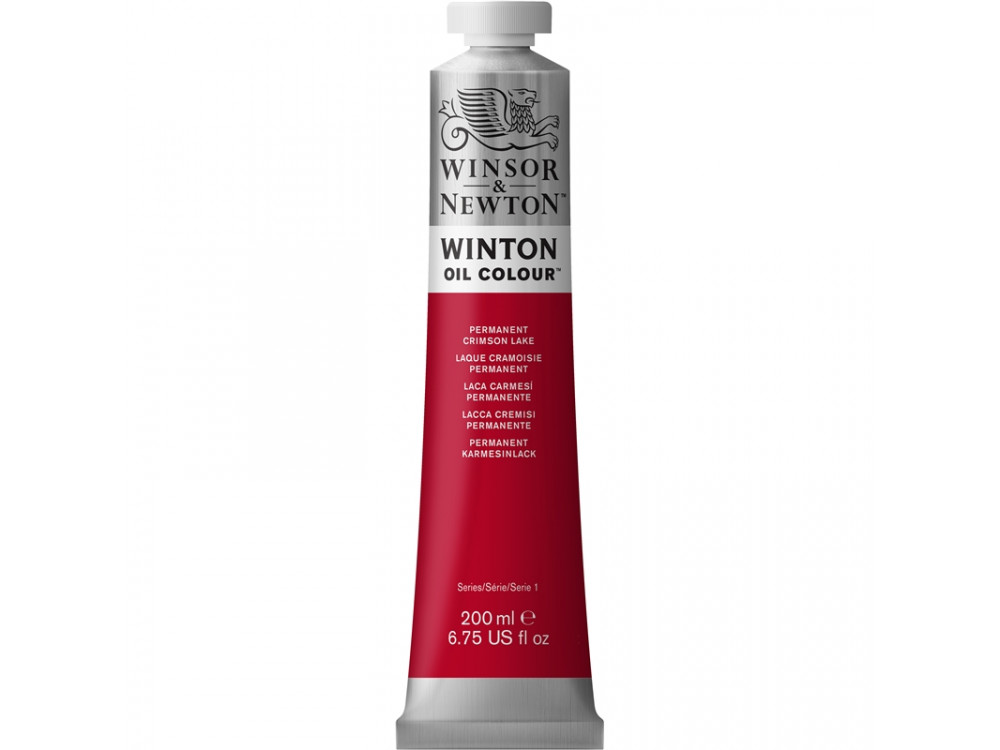 Oil paint Winton Oil Colour - Winsor & Newton - permanent crimson lake, 200 ml