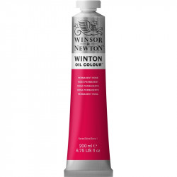 Farba olejna Winton Oil Colour - Winsor & Newton - permanent rose, 200 ml