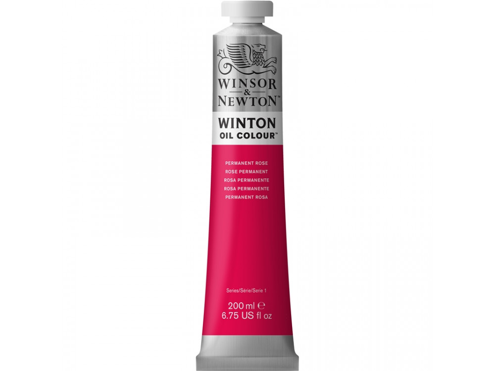 Oil paint Winton Oil Colour - Winsor & Newton - permanent rose, 200 ml