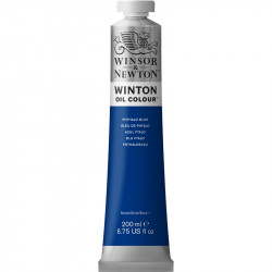 Oil paint Winton Oil Colour - Winsor & Newton - phthalo blue, 200 ml