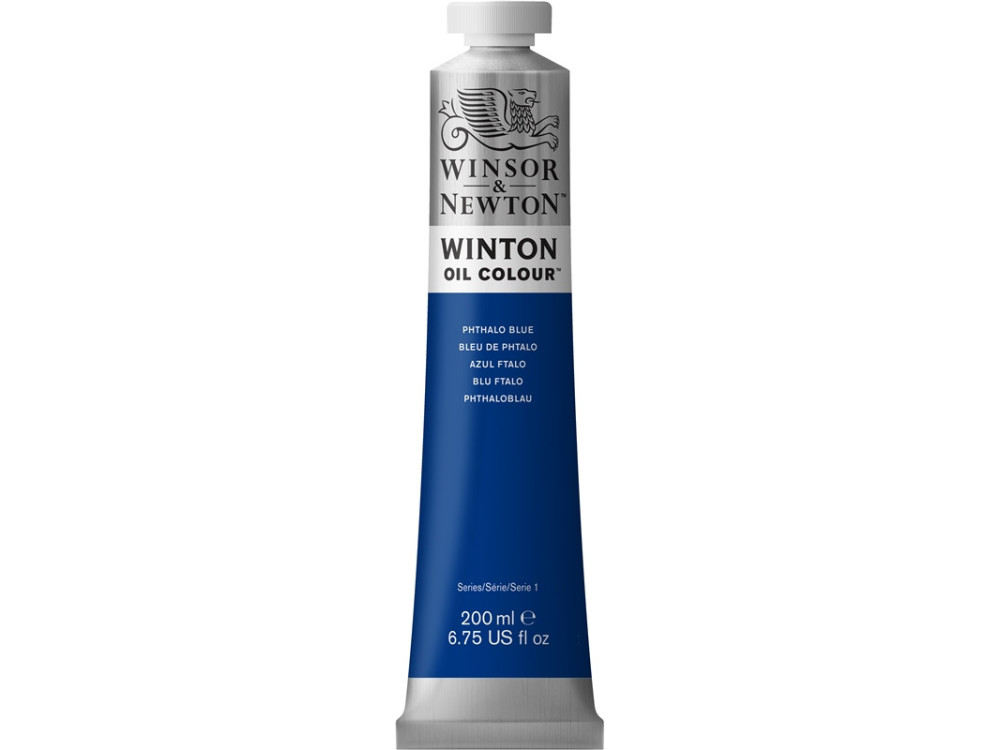 Oil paint Winton Oil Colour - Winsor & Newton - phthalo blue, 200 ml