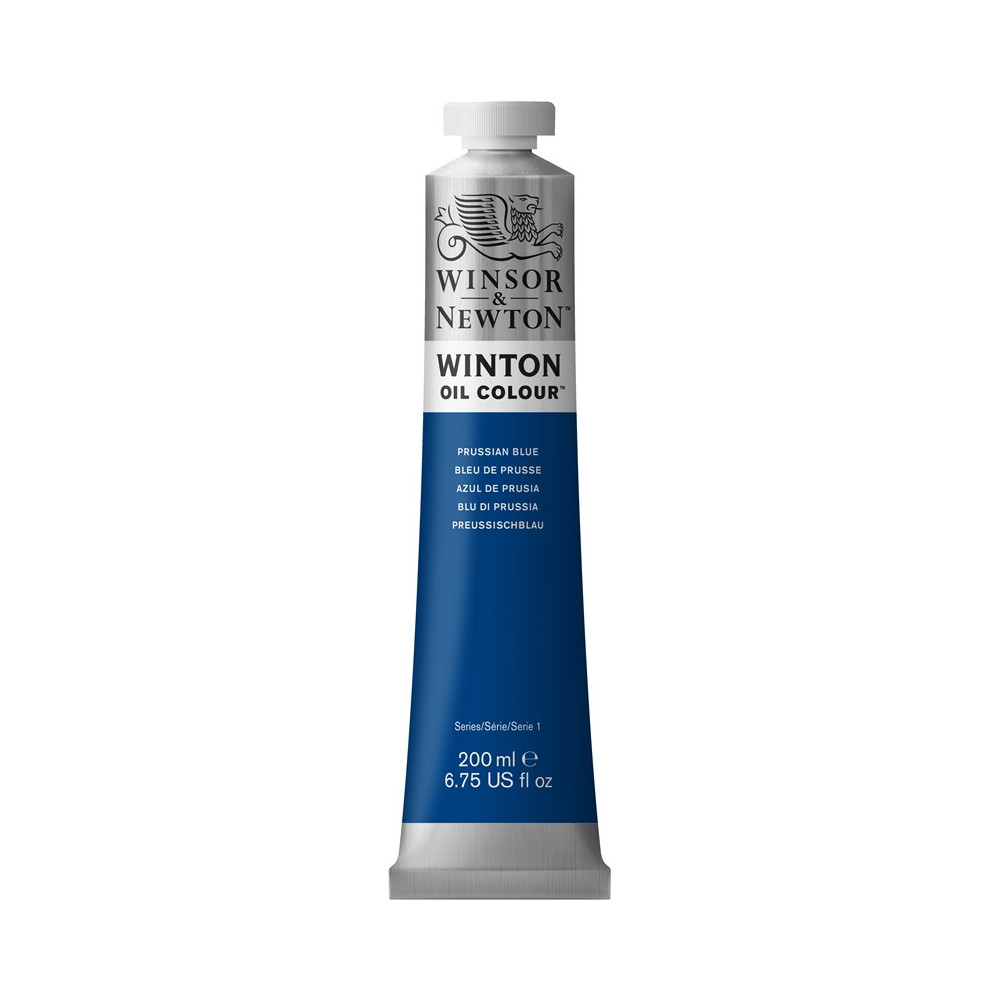 Farba olejna Winton Oil Colour - Winsor & Newton - prussian blue, 200 ml