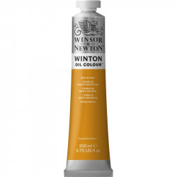 Oil paint Winton Oil Colour - Winsor & Newton - raw sienna, 200 ml