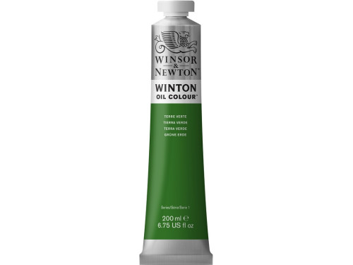 Oil paint Winton Oil Colour - Winsor & Newton - terre verte, 200 ml