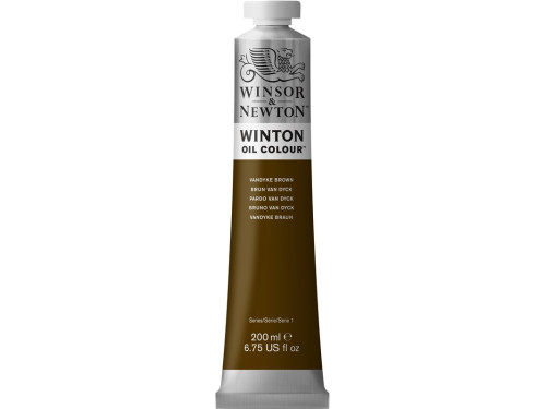 Oil paint Winton Oil Colour - Winsor & Newton - vandyke brown, 200 ml