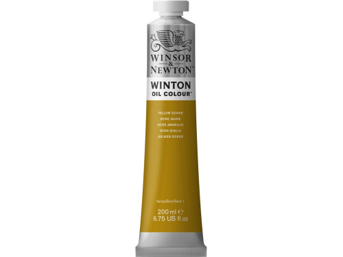 Oil paint Winton Oil Colour - Winsor & Newton - yellow ochre, 200 ml
