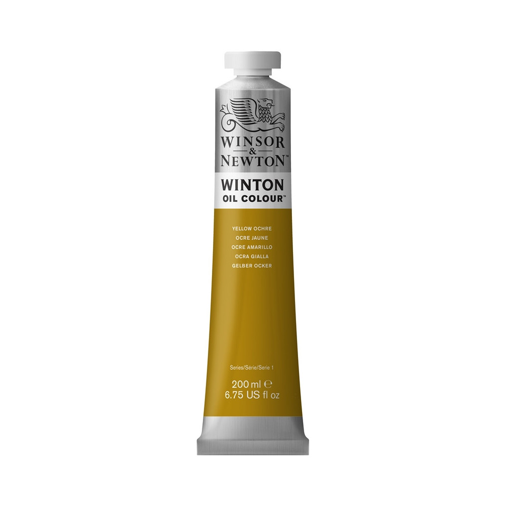 Farba olejna Winton Oil Colour - Winsor & Newton - yellow ochre, 200 ml