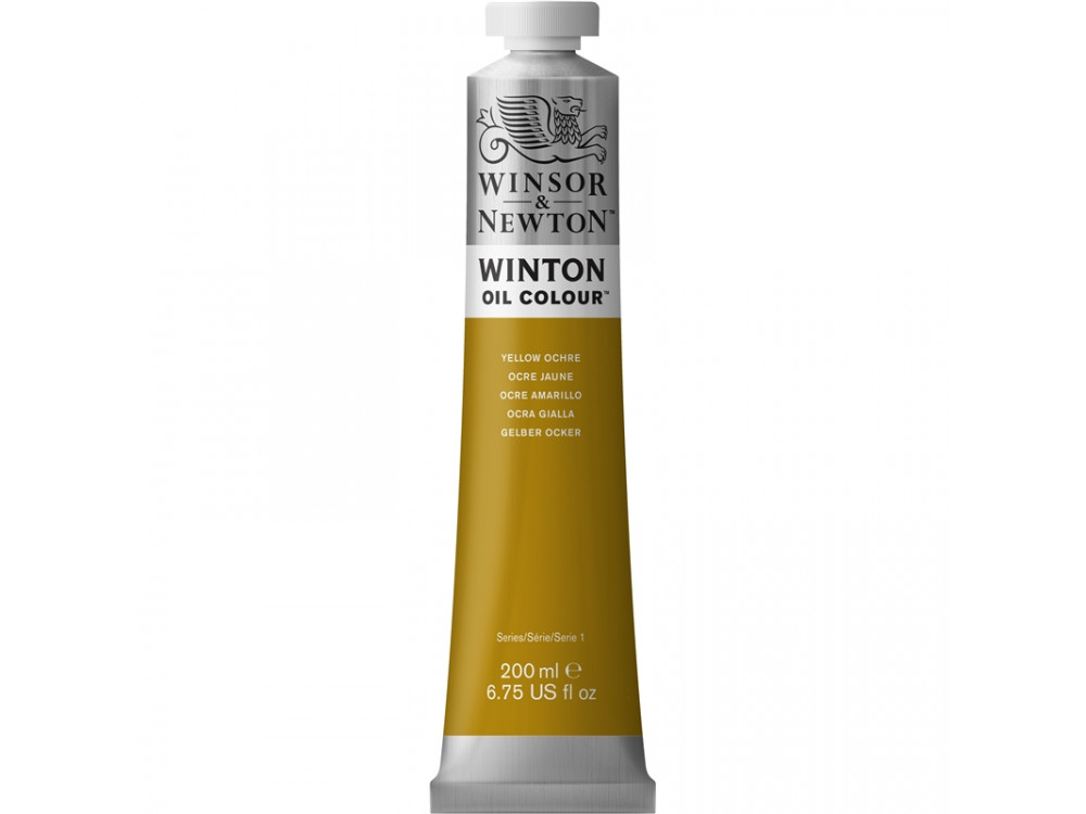 Oil paint Winton Oil Colour - Winsor & Newton - yellow ochre, 200 ml