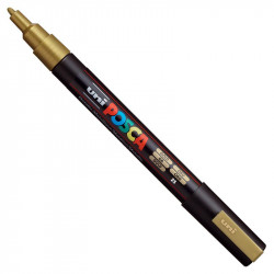 Uni Posca Paint Marker Pen PC-3M - Gold