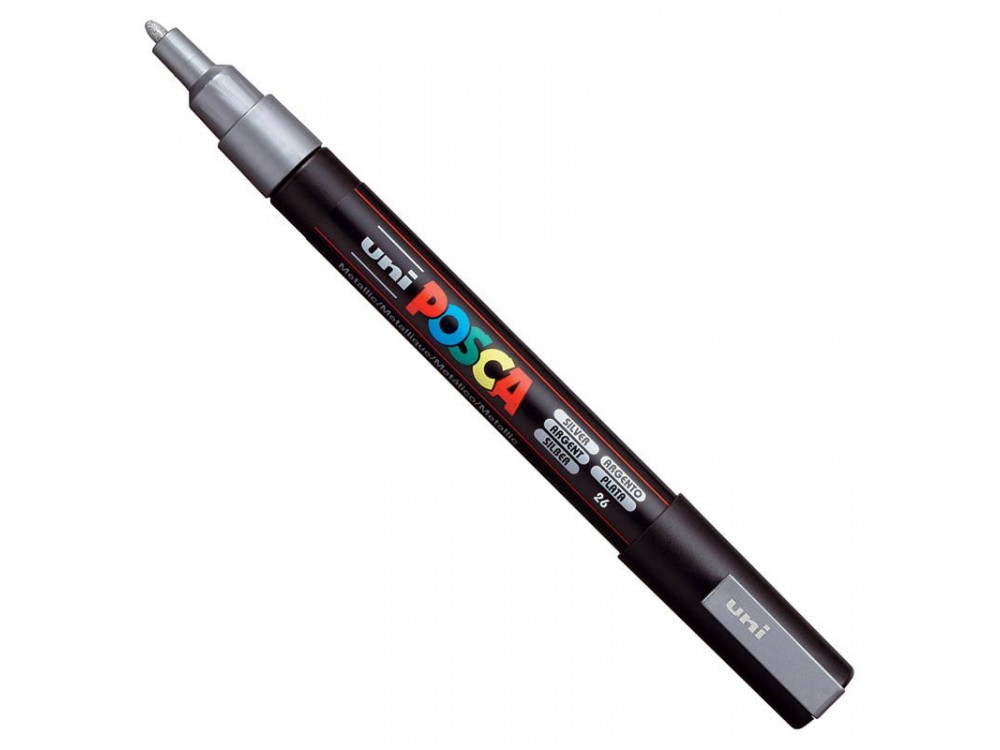 Uni Posca Paint Marker Pen PC-3M - Silver