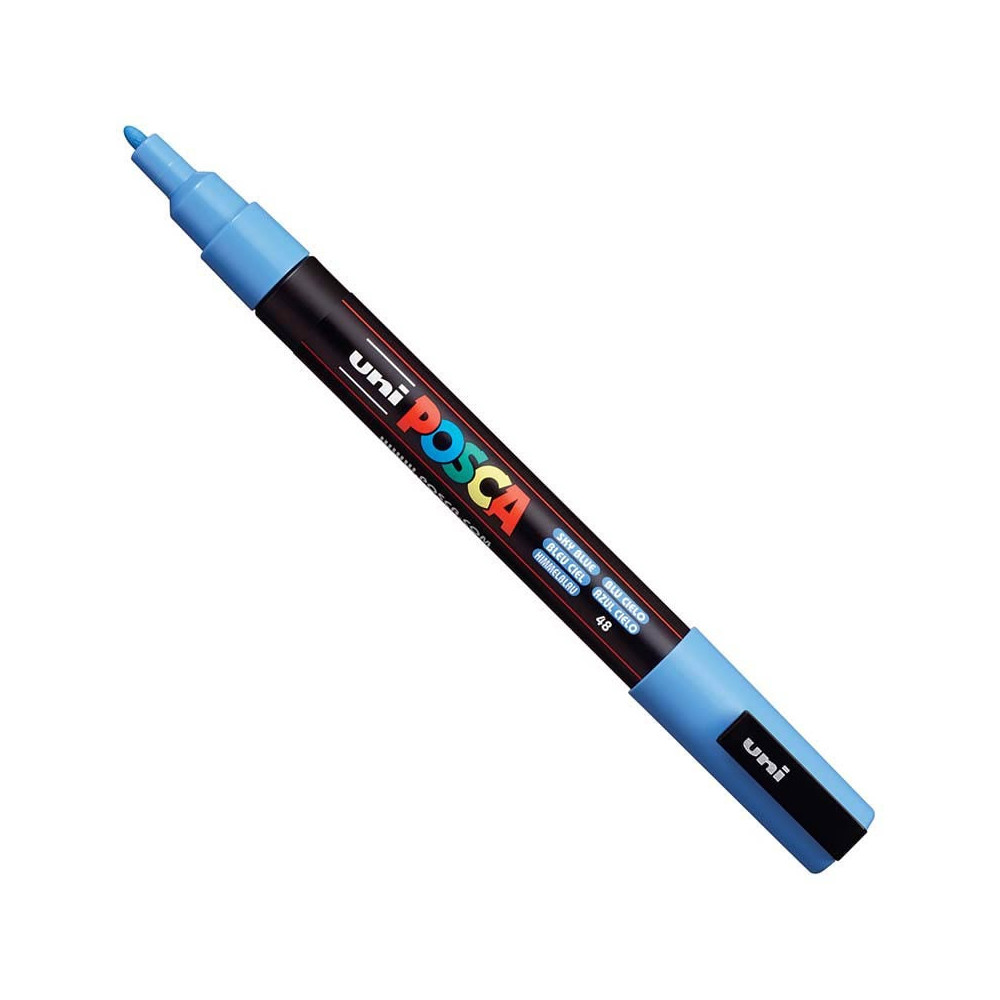 Marker Posca PC-3M - Uni - błękitny, sky blue