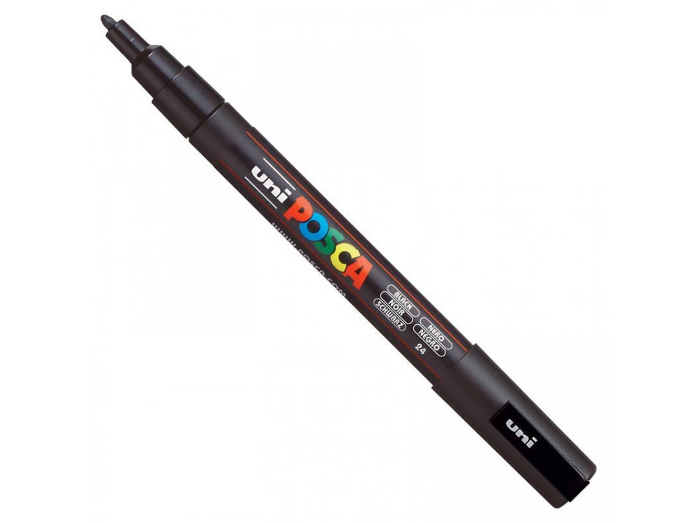 Marker Posca PC-3M - Uni - czarny, black