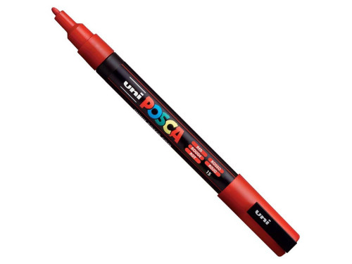 Marker Posca PC-3M - Uni - czerwony, red