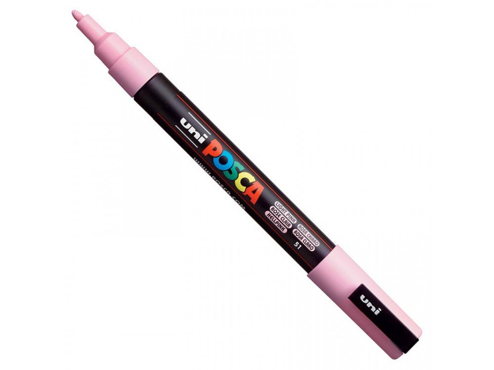 Marker Posca PC-3M - Uni - jasnoróżowy, light pink
