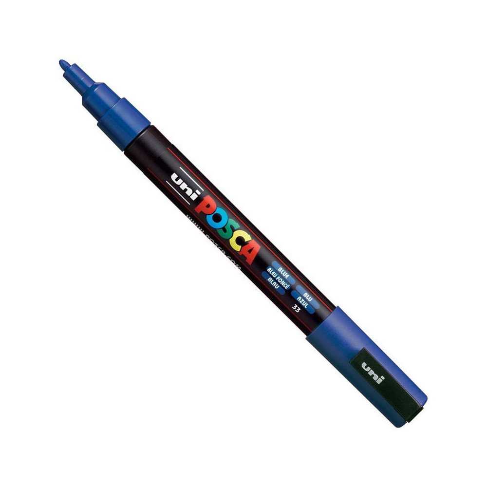 Marker Posca PC-3M - Uni - niebieski, blue