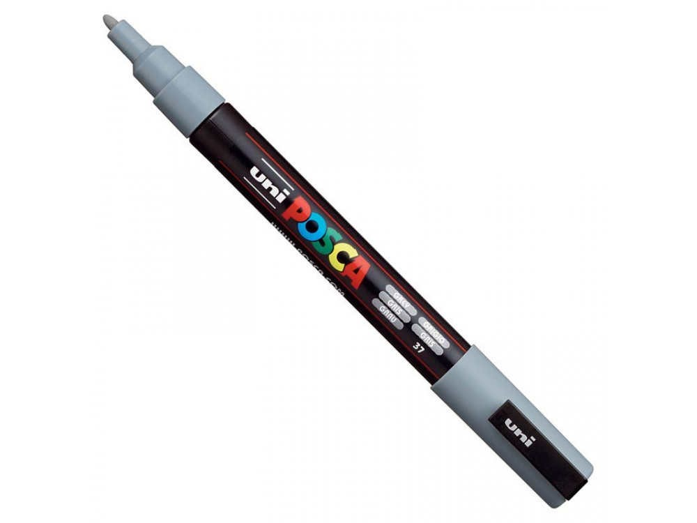 Marker Posca PC-3M - Uni - szary, grey