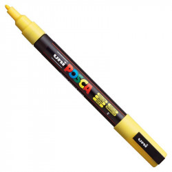 Marker Posca PC-3M - Uni - żółty, yellow