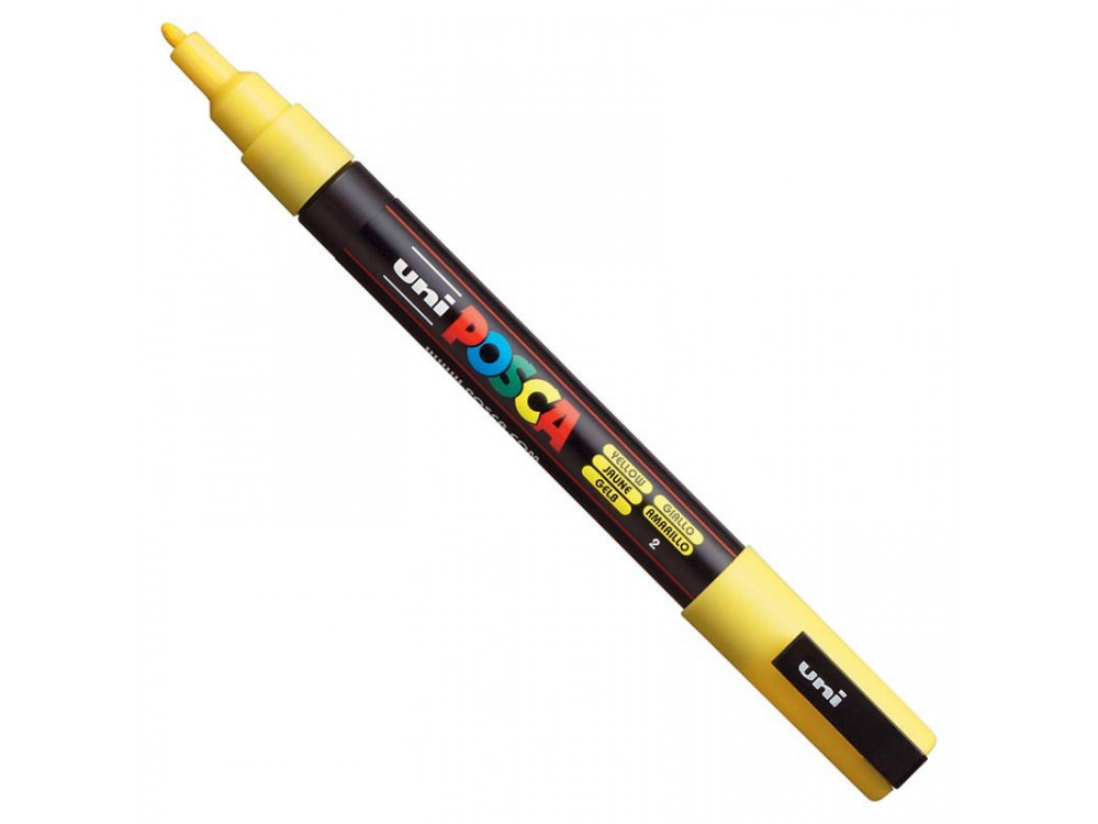 Uni Posca Paint Marker Pen PC-3M - Yellow