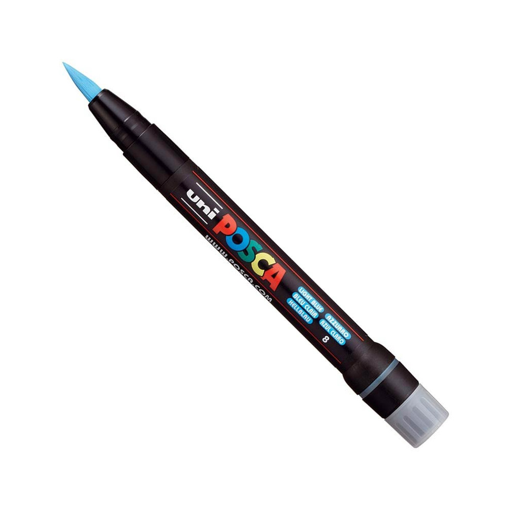 Marker pędzelkowy Posca PCF-350 - Uni - jasnoniebieski, light blue