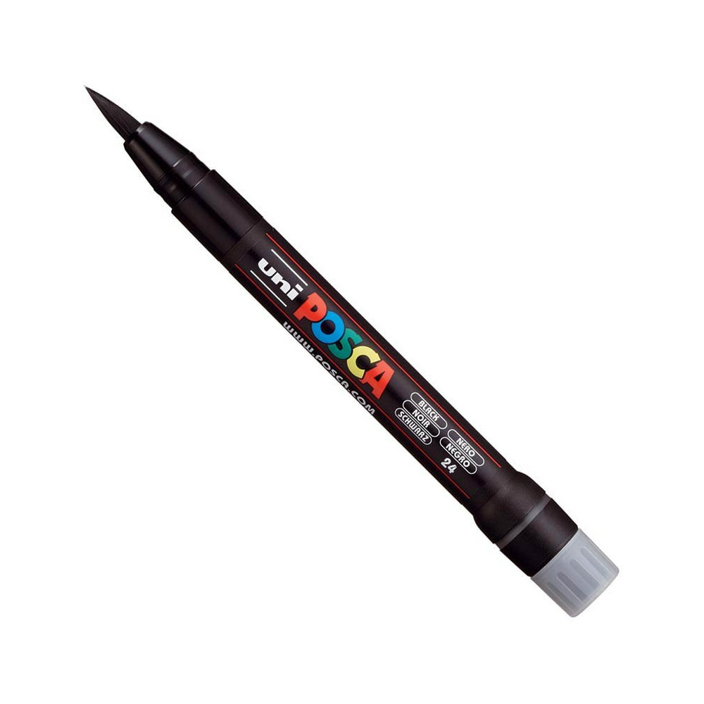 Marker pędzelkowy Posca PCF-350 - Uni - czarny, black
