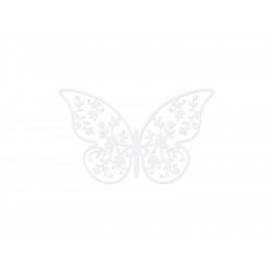 Paper Decorations Butterfly, 6.5 x 4cm, 10 pcs