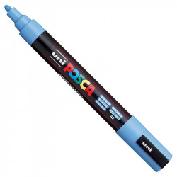 Uni Posca Paint Marker Pen PC-5M - Sky Blue