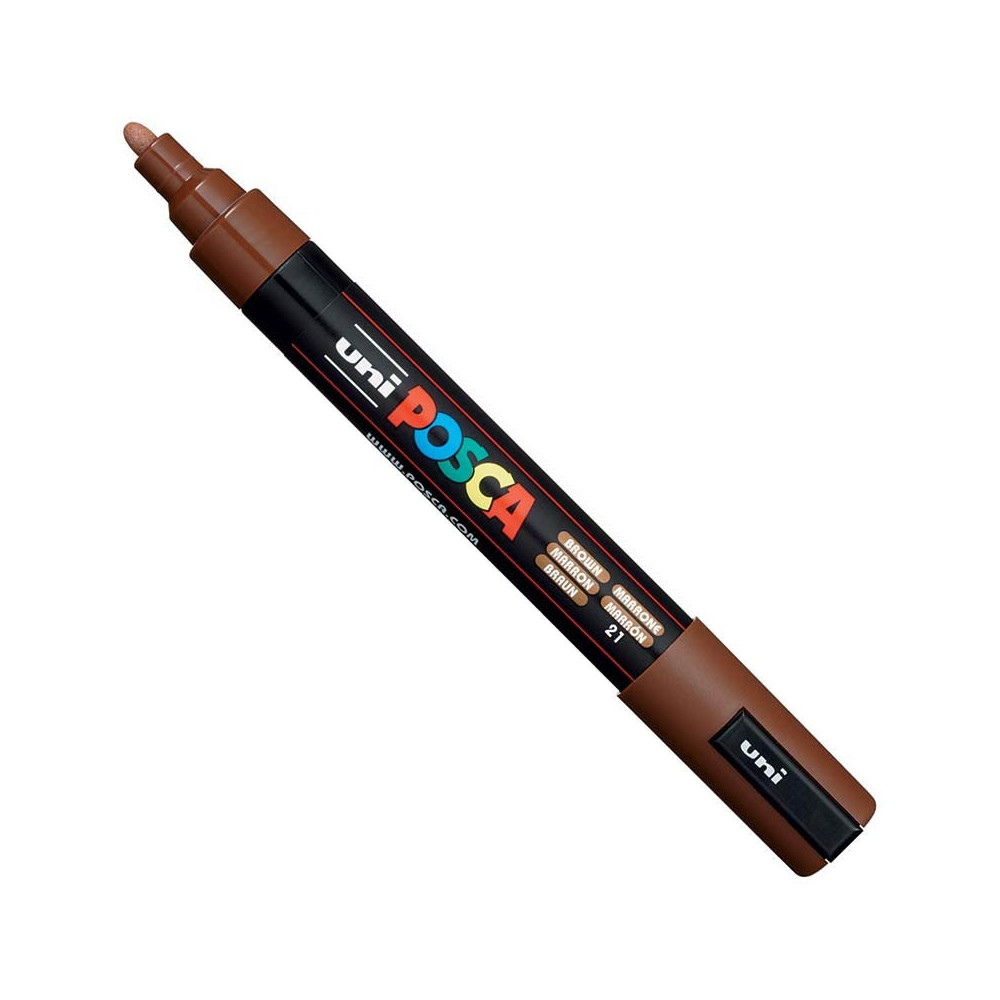 Marker Posca PC-5M - Uni - brązowy, brown