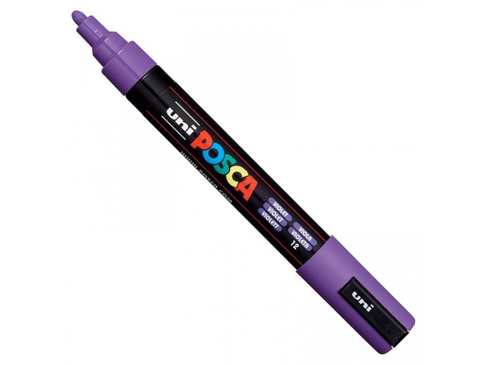 Marker Posca PC-5M - Uni - fioletowy, violet