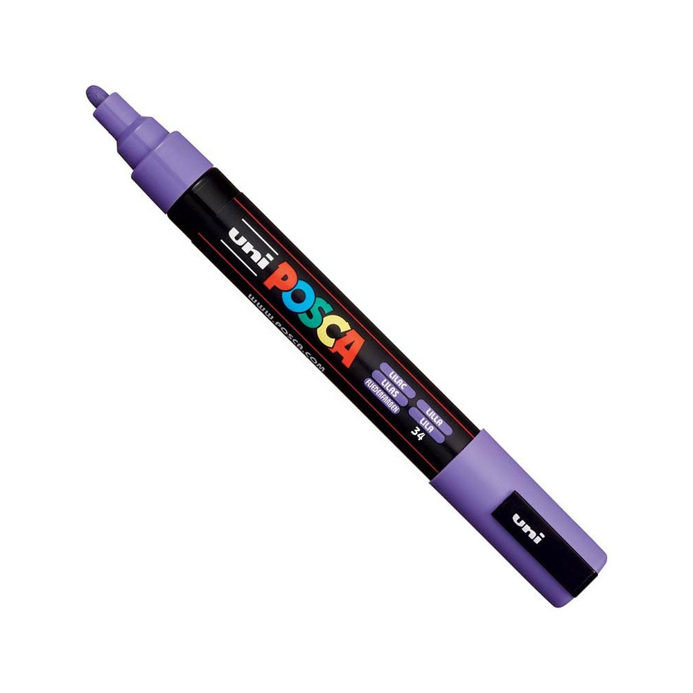 Marker Posca PC-5M - Uni - fioletowy, lilac