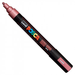 Uni Posca Paint Marker Pen PC-5M - Metallic Red