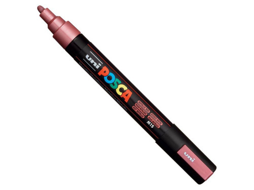 Marker Posca PC-5M - Uni - czerwony, metallic red