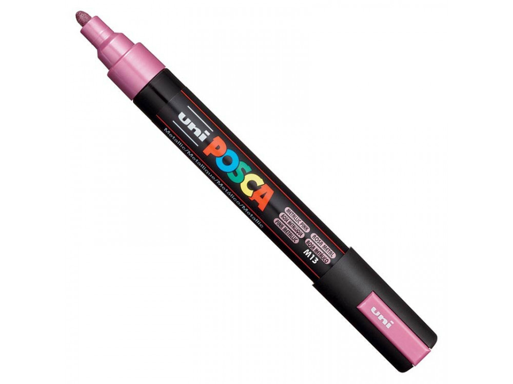 Marker Posca PC-5M - Uni - różowy, metallic pink