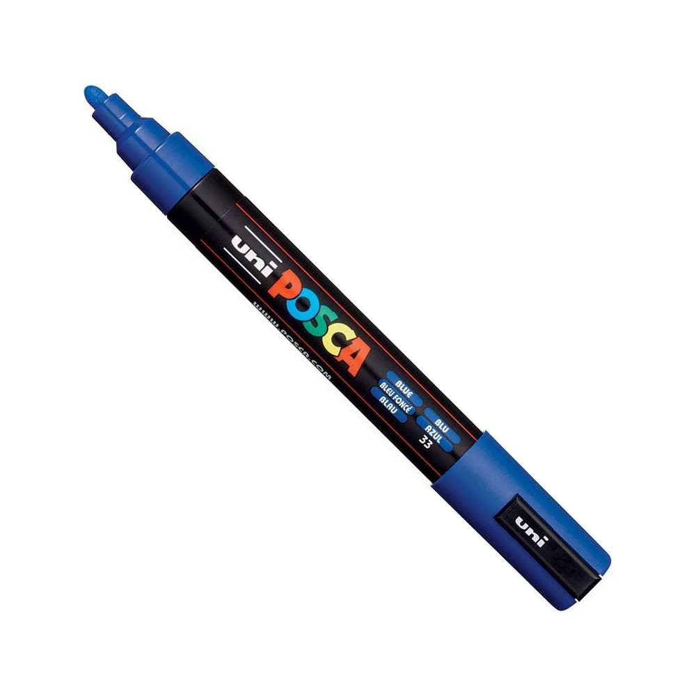Marker Posca PC-5M - Uni - niebieski, blue