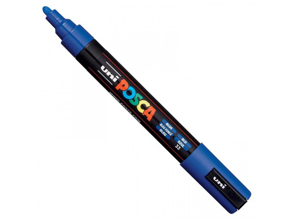 Marker Posca PC-5M - Uni - niebieski, blue