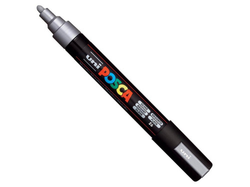 Uni Posca Paint Marker Pen PC-5M - Silver