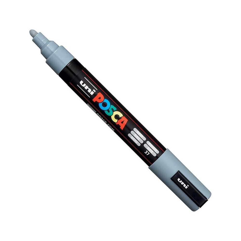 Marker Posca PC-5M - Uni - szary, grey