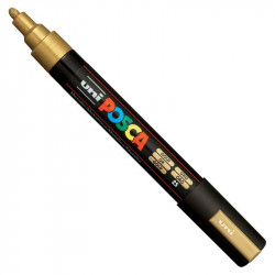 Uni Posca Paint Marker Pen PC-5M - Gold