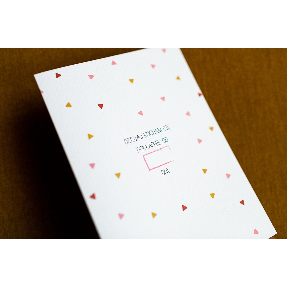 Greeting card - Cudowianki - Kocham Cię, 12 x 17 cm
