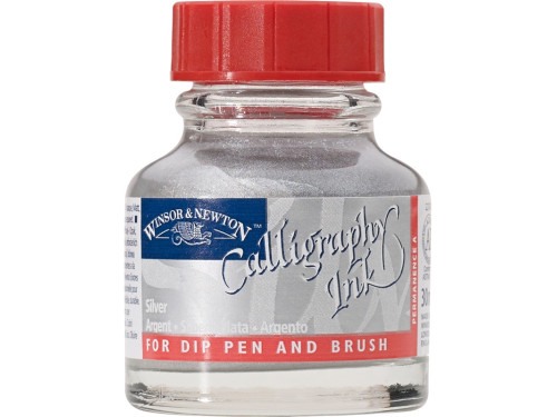 Calligraphy Inks - Silver - Winsor & Newton