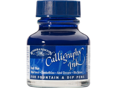 Calligraphy Inks - Dark Blue - Winsor & Newton