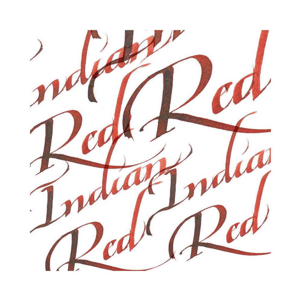 Tusz do kaligrafii - Winsor & Newton - indian red, 30 ml