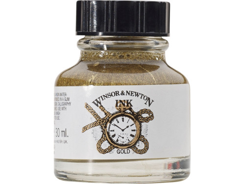 Drawing inks Winsor & Newton - Gold 30 ml