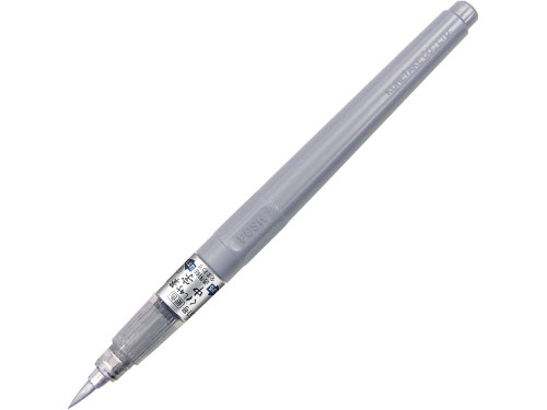Brush Writer pen - Kuretake - silver