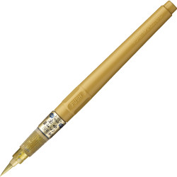 Brush Writer pen - Kuretake - gold