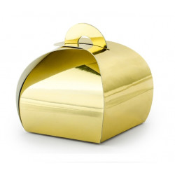 Gold boxes, 6 x 6 x 5,5 cm