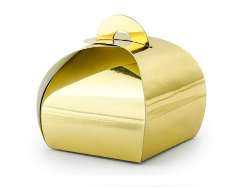 Gold boxes, 6 x 6 x 5,5 cm