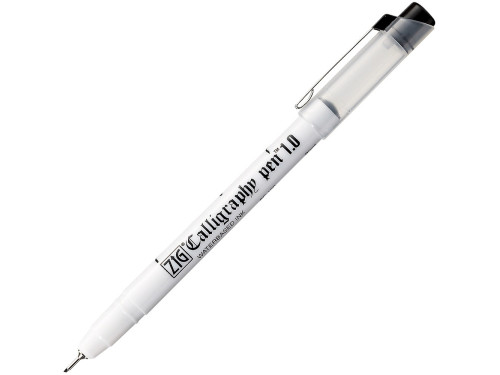 ZIG Calligraphy oblique pen - Kuretake - black, 1 mm