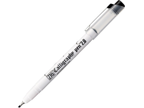 ZIG Calligraphy oblique pen - Kuretake - black, 2 mm
